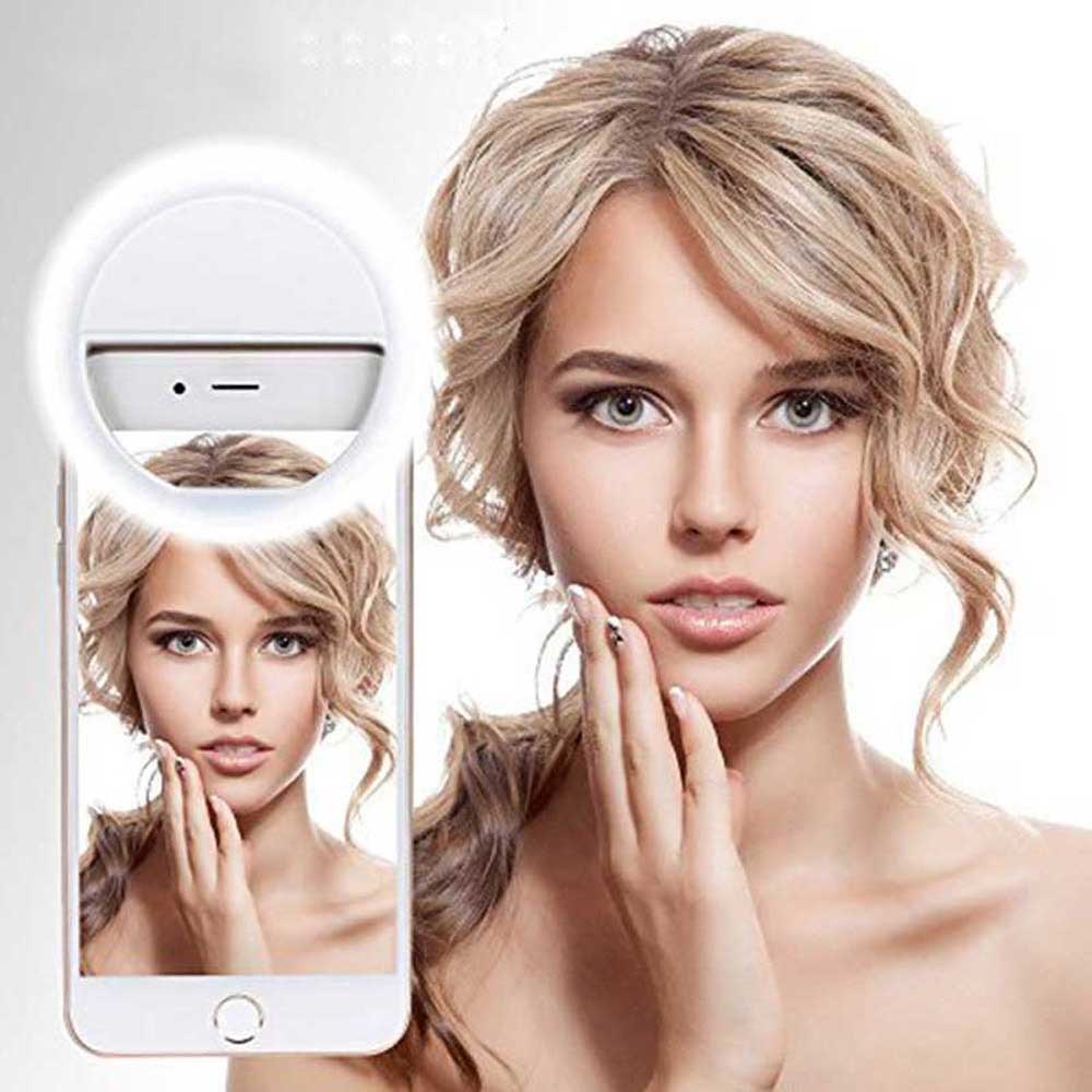 Selfie LED Ring Flash Light Smartphone
